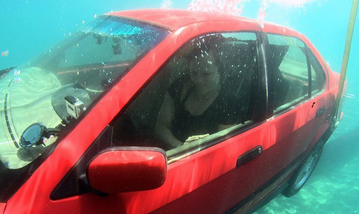 This is the Easiest Way to Escape a Sinking Vehicle. Knowing How Might Save Your Life Some Day
