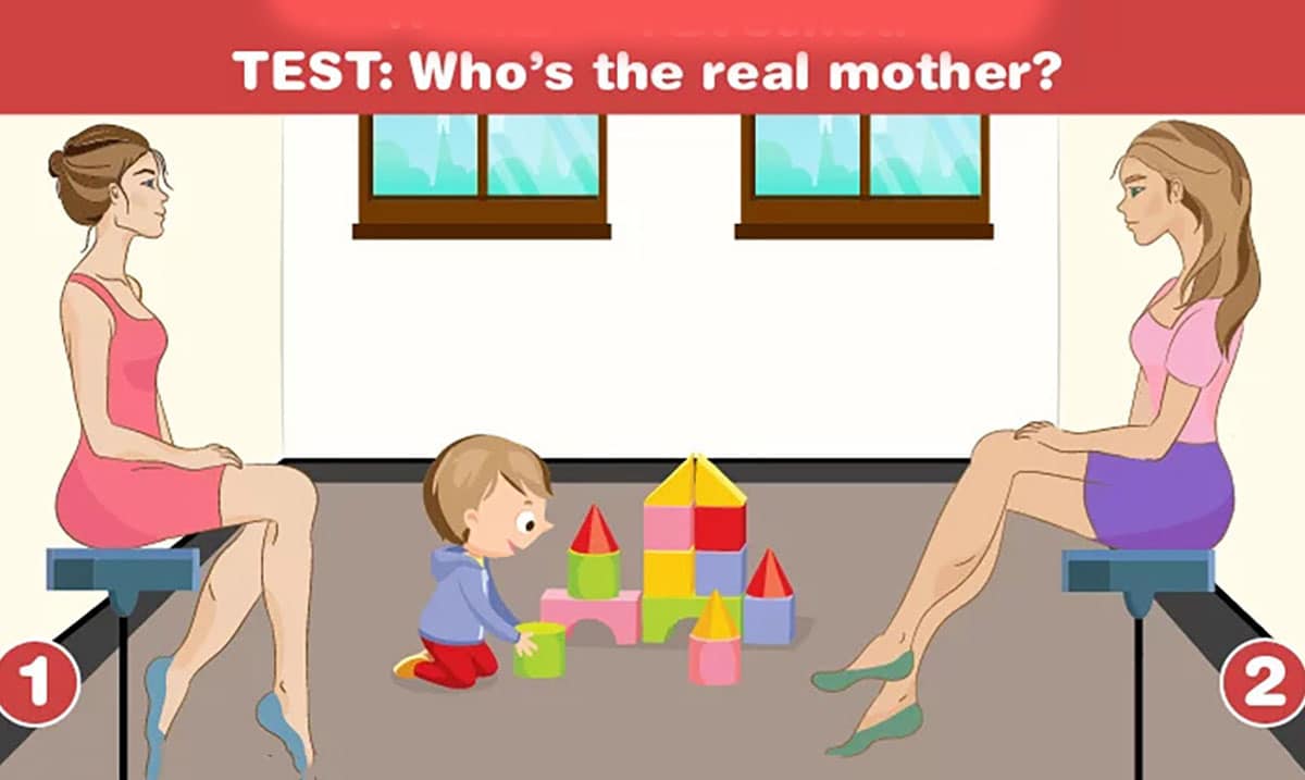 Who’s the Real Mother of The Child? Your Answer Will Reveal A Lot About Who You Are
