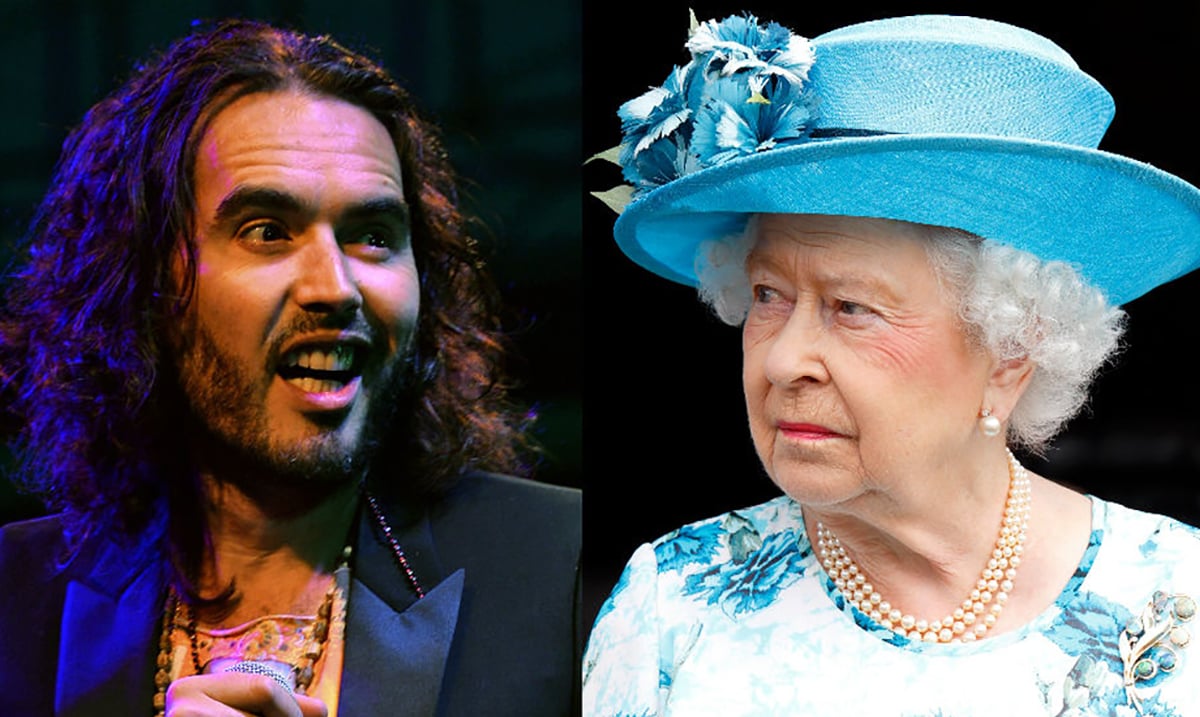 The Media Goes Crazy After Russell Brand Calls the Queen By Her Family Name