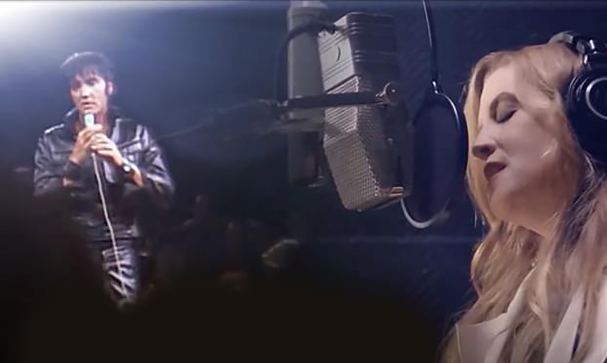 This Amazing Elvis and Lisa Marie Duet Will Give You Chills