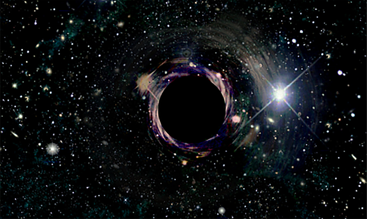 Supermassive Black Hole That Is 3.5 Million Times Bigger Than the Sun