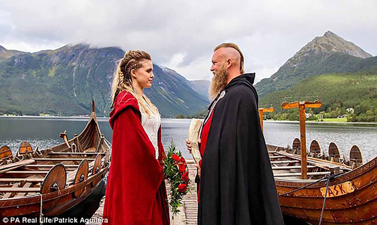 Couple Says Their ‘I Dos’ In the First Traditional Viking Wedding In Over 1000 Years