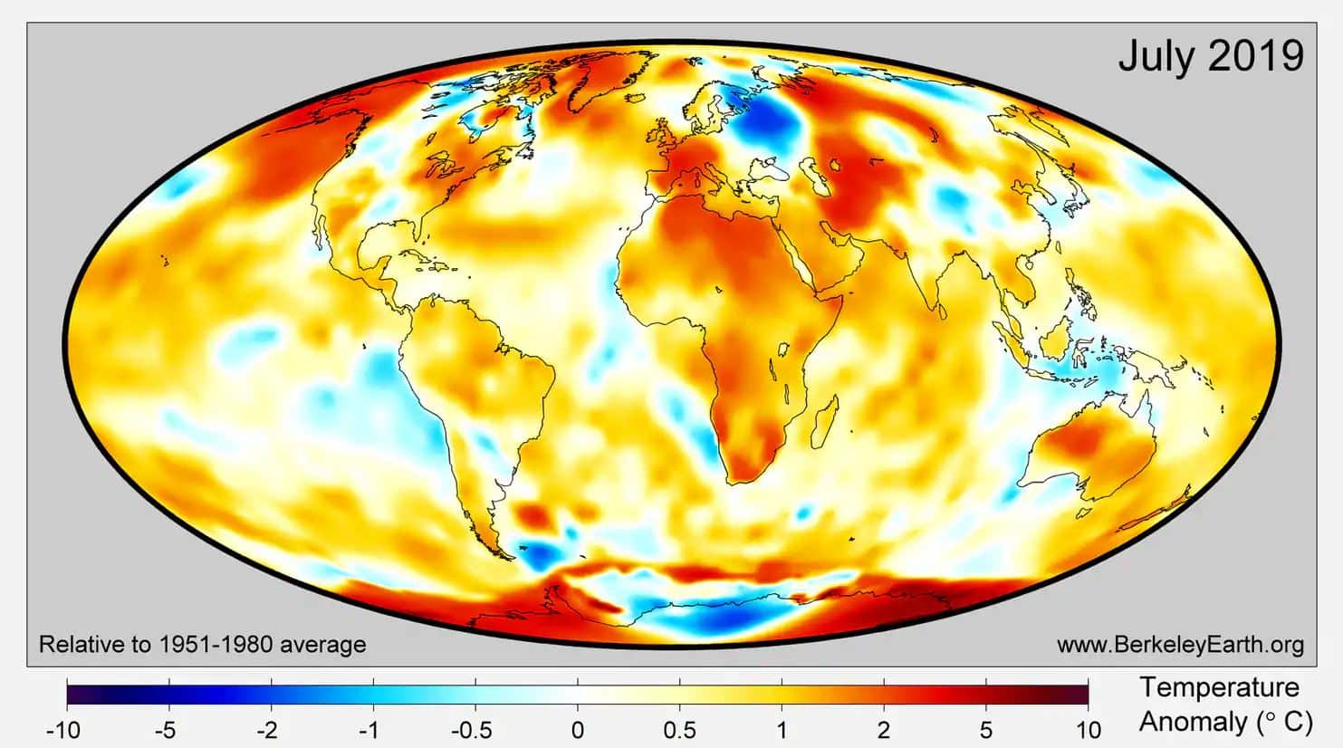 July Officially Earth’s Hottest Month In Recorded History Awareness Act