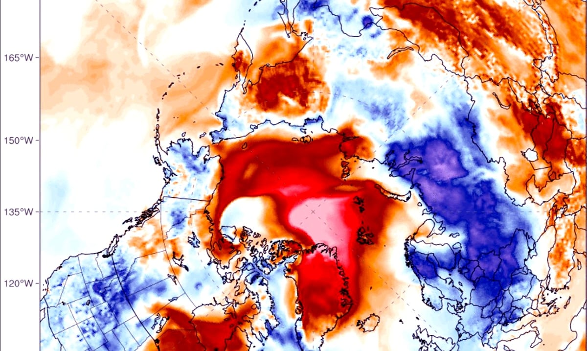 For The First Time Ever, The Arctic Has Reached Temperatures Over 90 Degrees