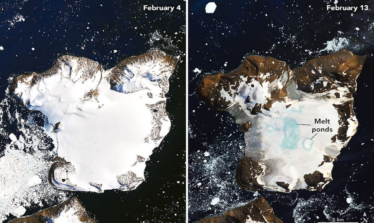 Scientists Recently Recorded The First Heatwave In This Part Of Antarctica