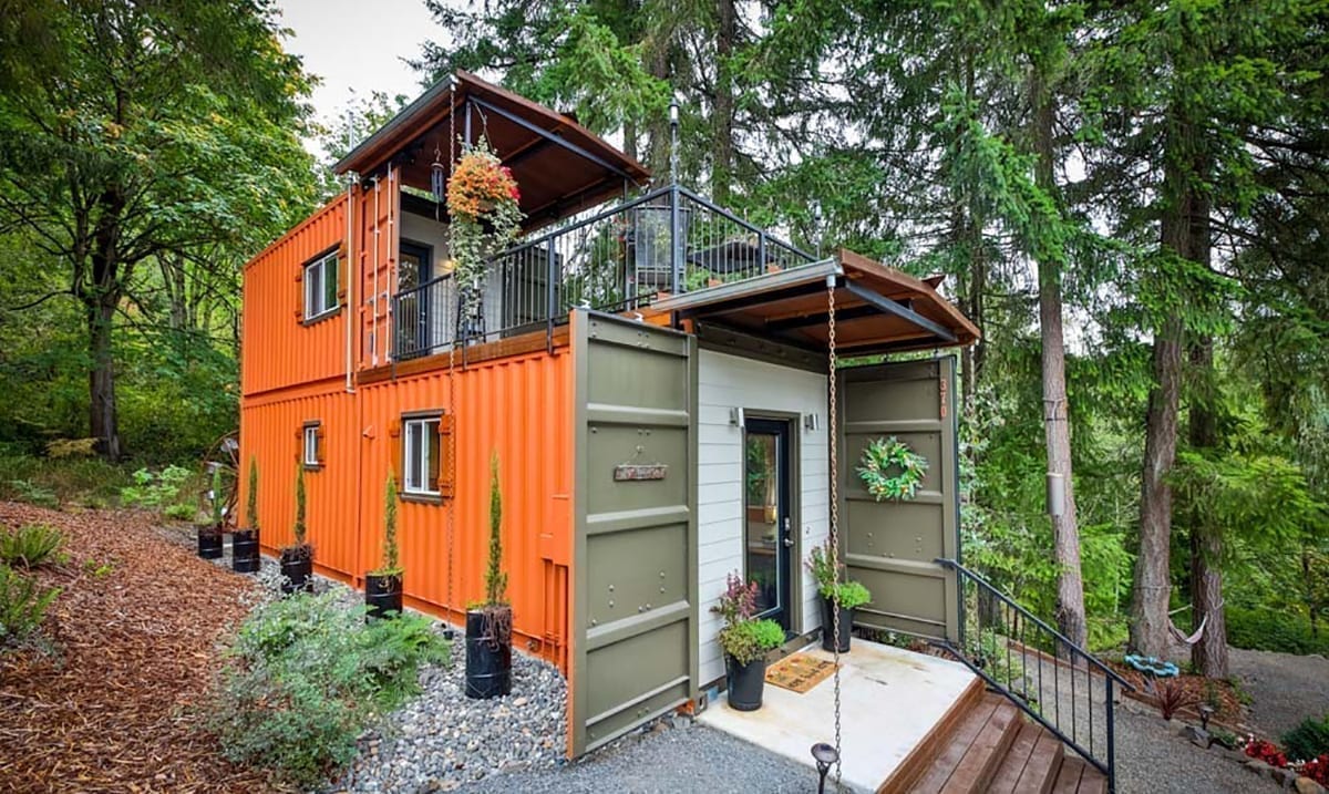 Couple Build Beautiful Shipping Container Home – Debt-Free Living (Video)