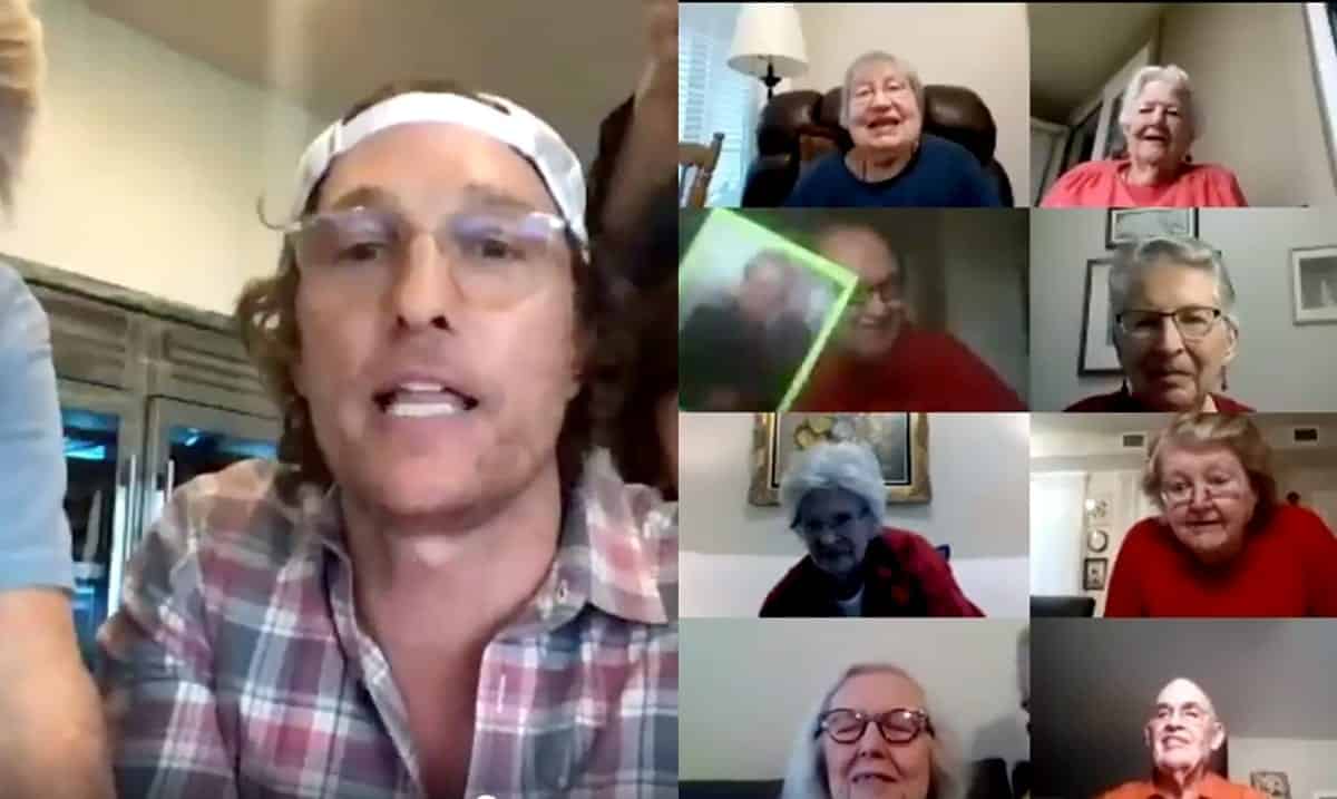 Matthew McConaughey Hosted A Virtual Bingo Night For Texas Seniors In Quarantine (Video)