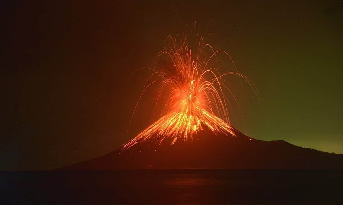 The Famous Krakatau Volcano Has Erupted