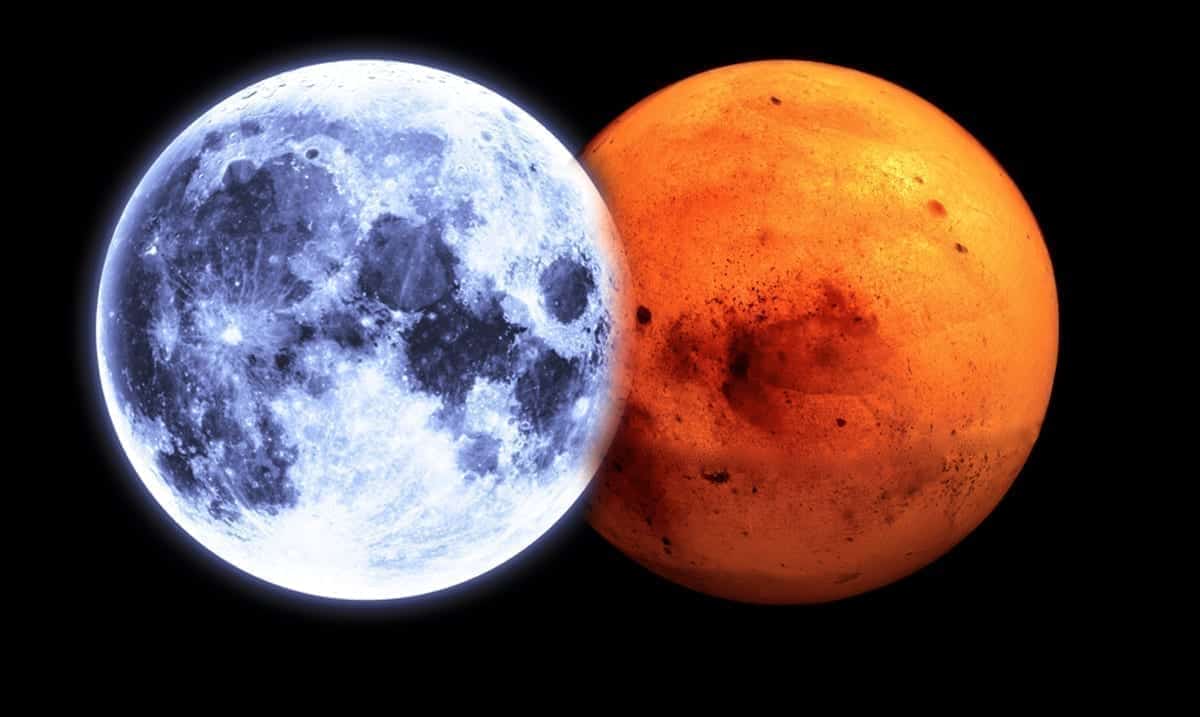 The Powerful Conjunction Of The Moon And Mars Passion And Mixed