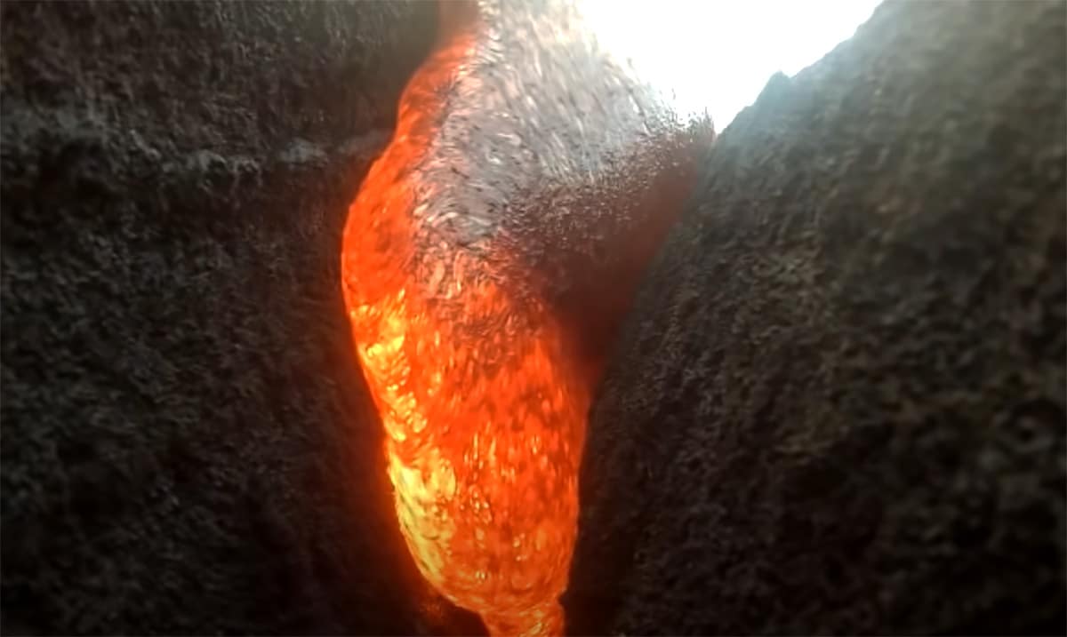 This GoPro Was ‘Swallowed’ By Lava Somehow Survived And Recorded Everything