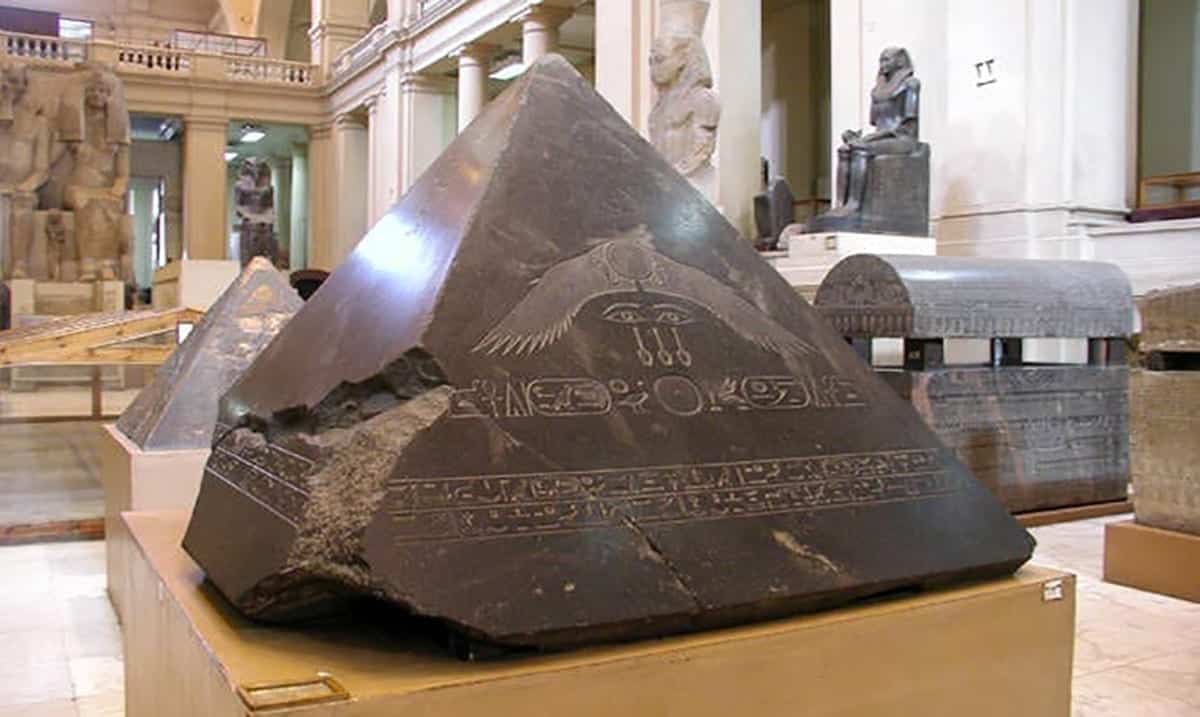 This Is One Of The Few Known Intact Pyramid Capstones In Existence And It’s Marvelous