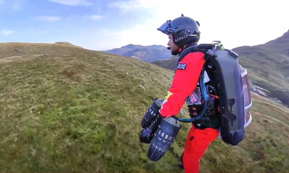 This Amazing Jet Suit Could Soon Allow Paramedics To Literally Fly Up Mountains