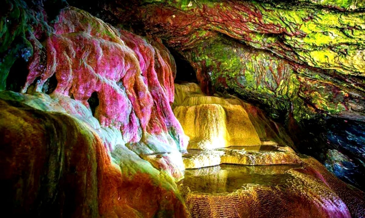 Mesmerizing Rainbow Cave Is Said To Have Powerful Healing Powers