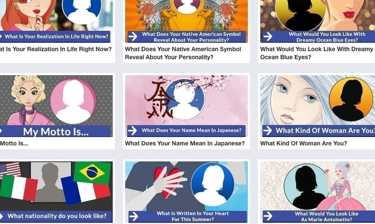 Taking Facebook Quizzes Is A Really Bad Idea