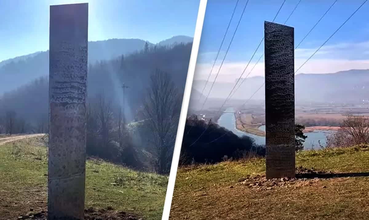 Monolith Similar To The One That Recently Disappeared In Utah Found In Romania