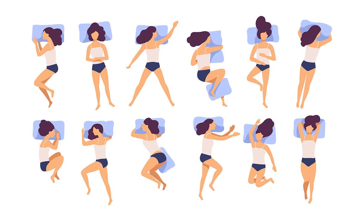 The Most Common Sleeping Positions And What They Say About You