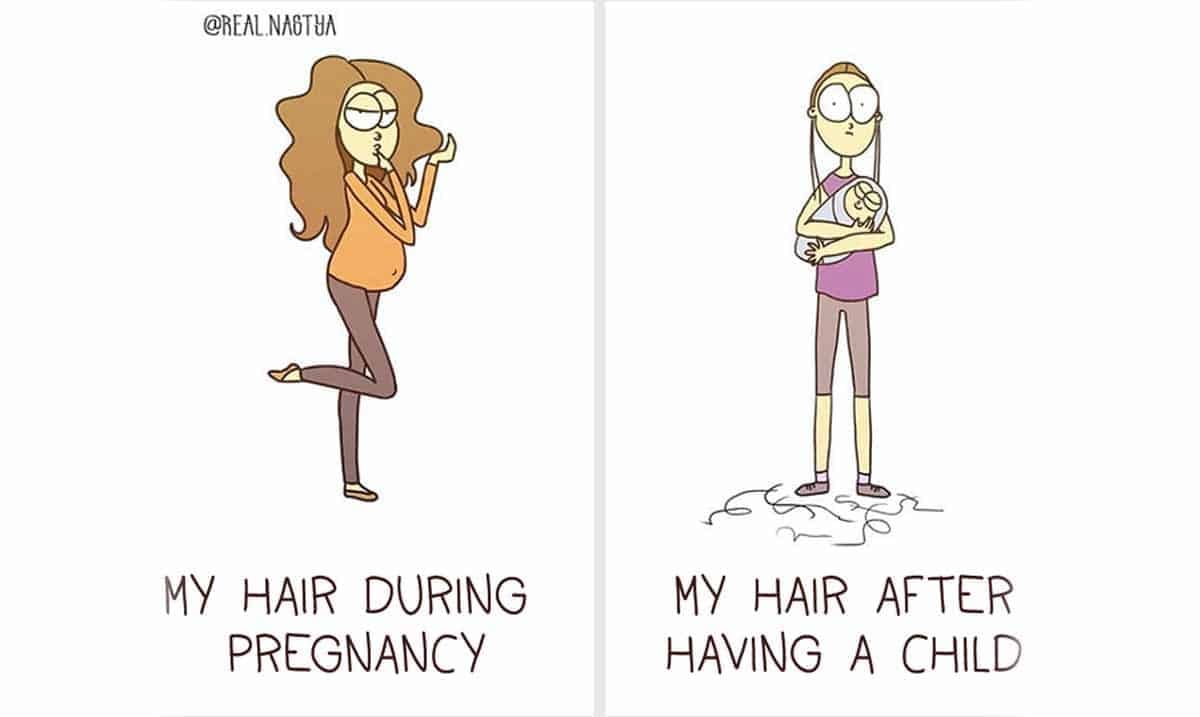 Digital Artist Illustrates Motherhood With Hilarious Pictures