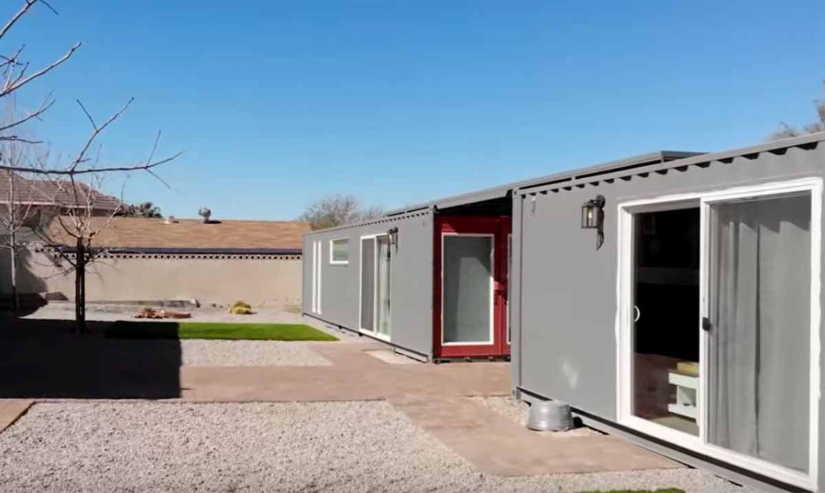 Parents Purchase 2 Container Homes For Teenage Daughters To Live In Backyard