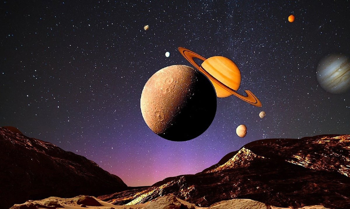 Rare Planetary Alignment Between the Moon, Saturn and Neptune – July 16, 2025